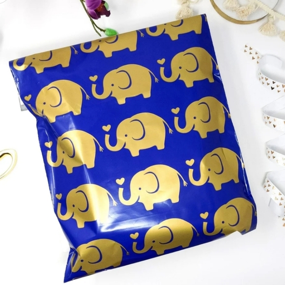 Elephant PolyMailers 6x9 Shipping Supplies - 20ct Resellers - Picture 1 of 3